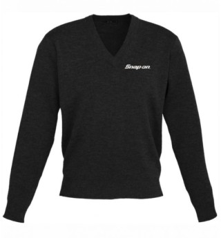 Men's Woolmix Pullover-Black:Black