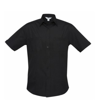 Men's S/S Bondi Diagnostic Shirt - Black:Black