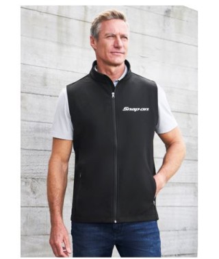 Men's Softshell Vest - Black:Black