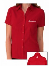 C/C Ladies S/S Ezylin Shirt-Chilli 