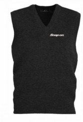 Men's Woolmix Vest-Black 