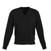Men's Woolmix Pullover Dianostics -Black 