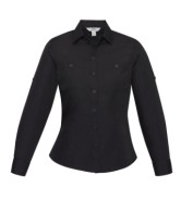 Women's L/S Bondi Diagnostic Shirt - Black 